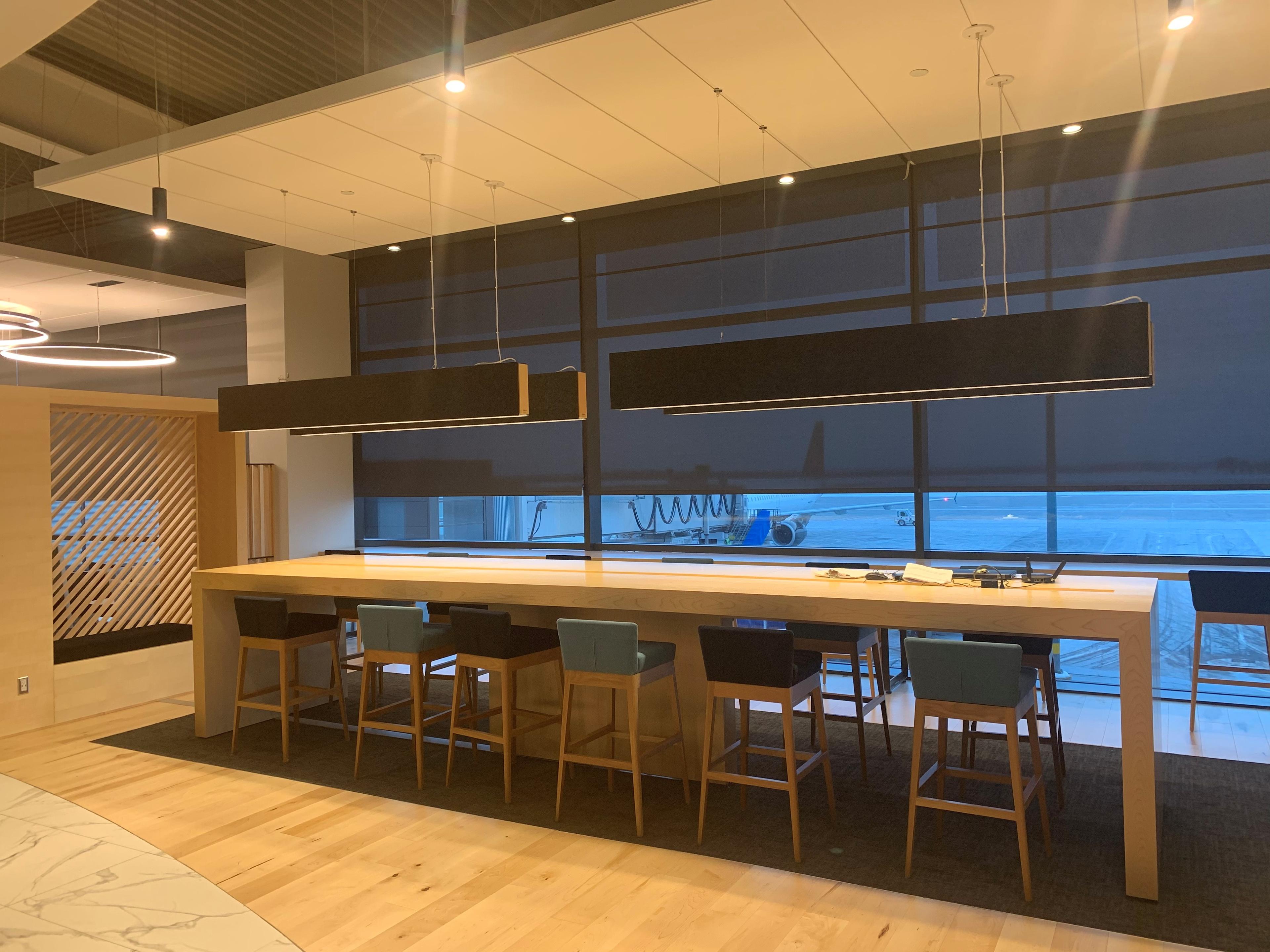 Aspire Salon Lounge, Ottawa Macdonald Cartier Intl, Canada Aspire Salon Lounge, Ottawa Macdonald Cartier Intl, Canada