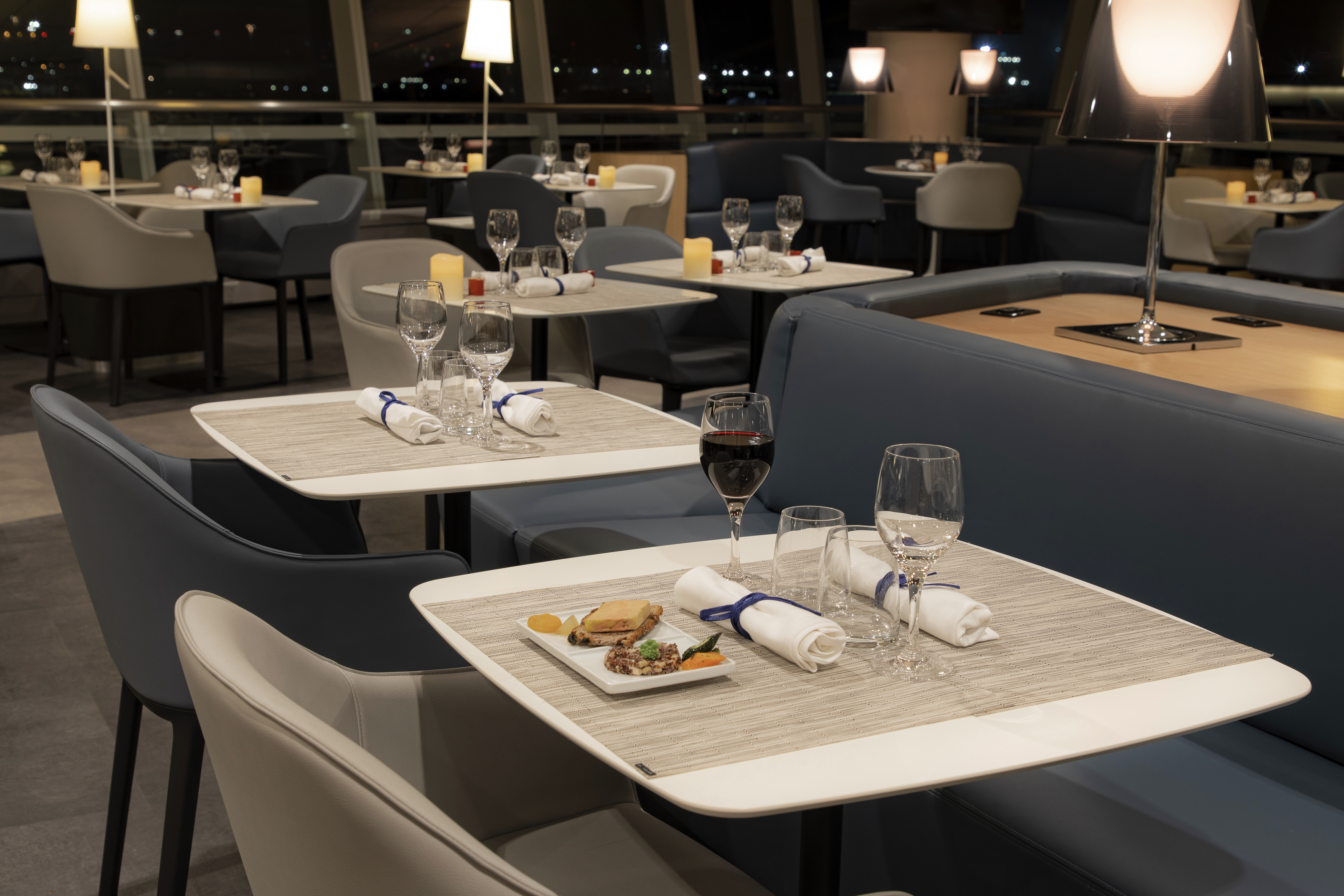 Air France Lounge, New York NY JFK International, USA Air France Lounge, New York NY JFK International, USA