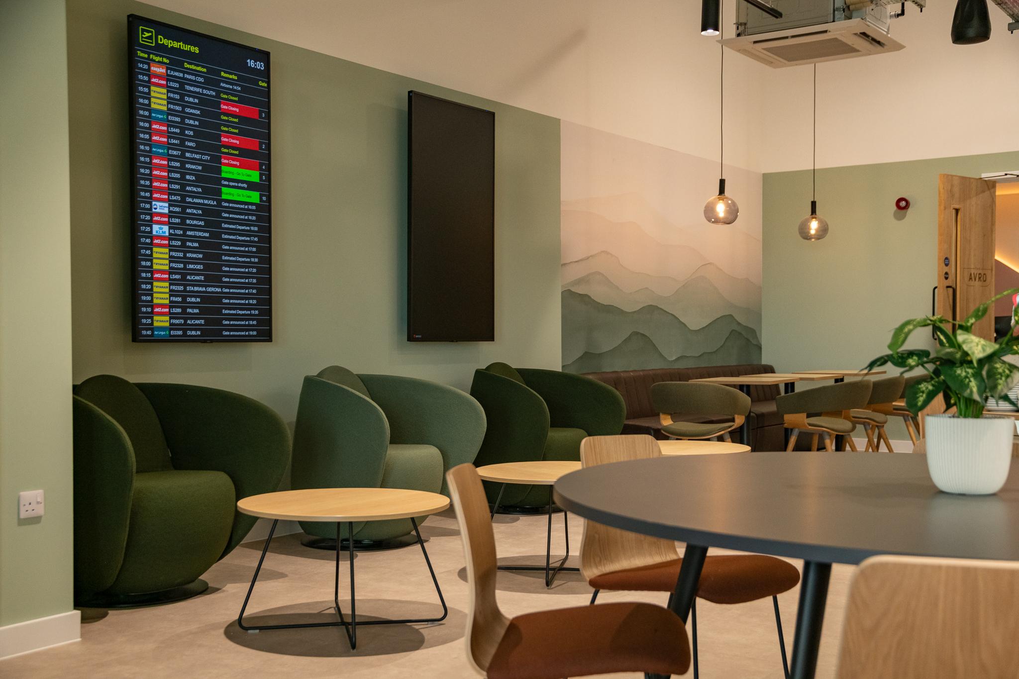 The Avro Lounge, Leeds Bradford, United Kingdom The Avro Lounge, Leeds Bradford, United Kingdom