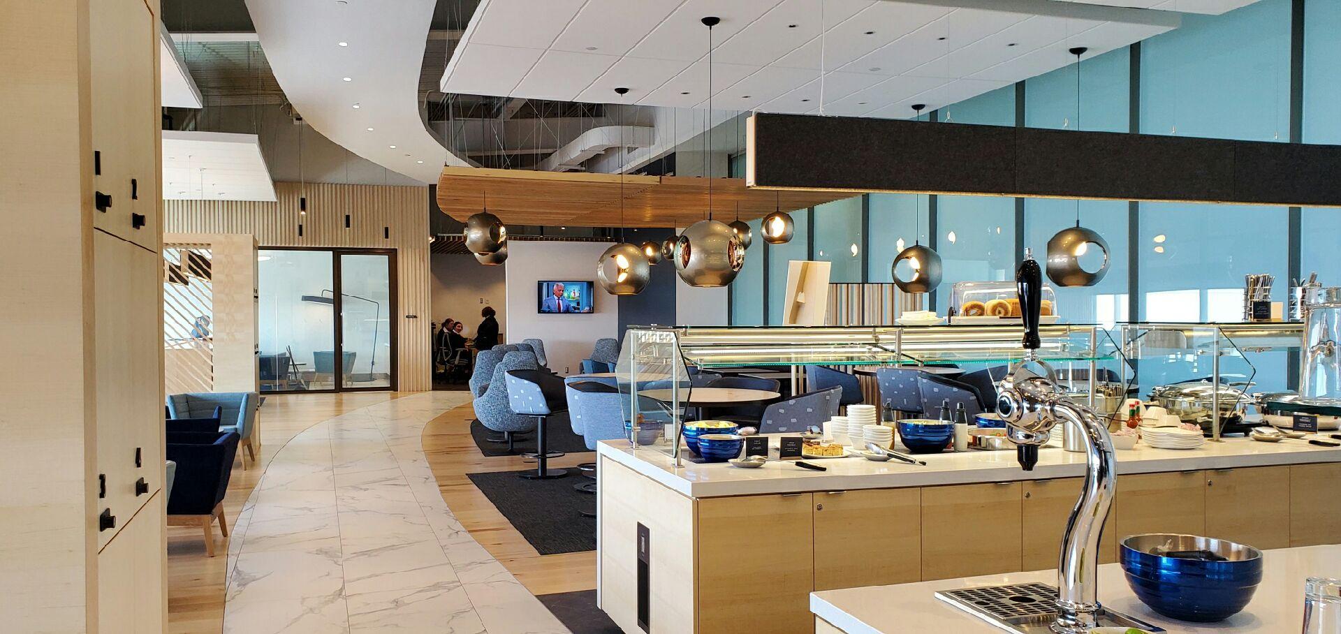 Aspire Salon Lounge, Ottawa Macdonald Cartier Intl, Canada Aspire Salon Lounge, Ottawa Macdonald Cartier Intl, Canada