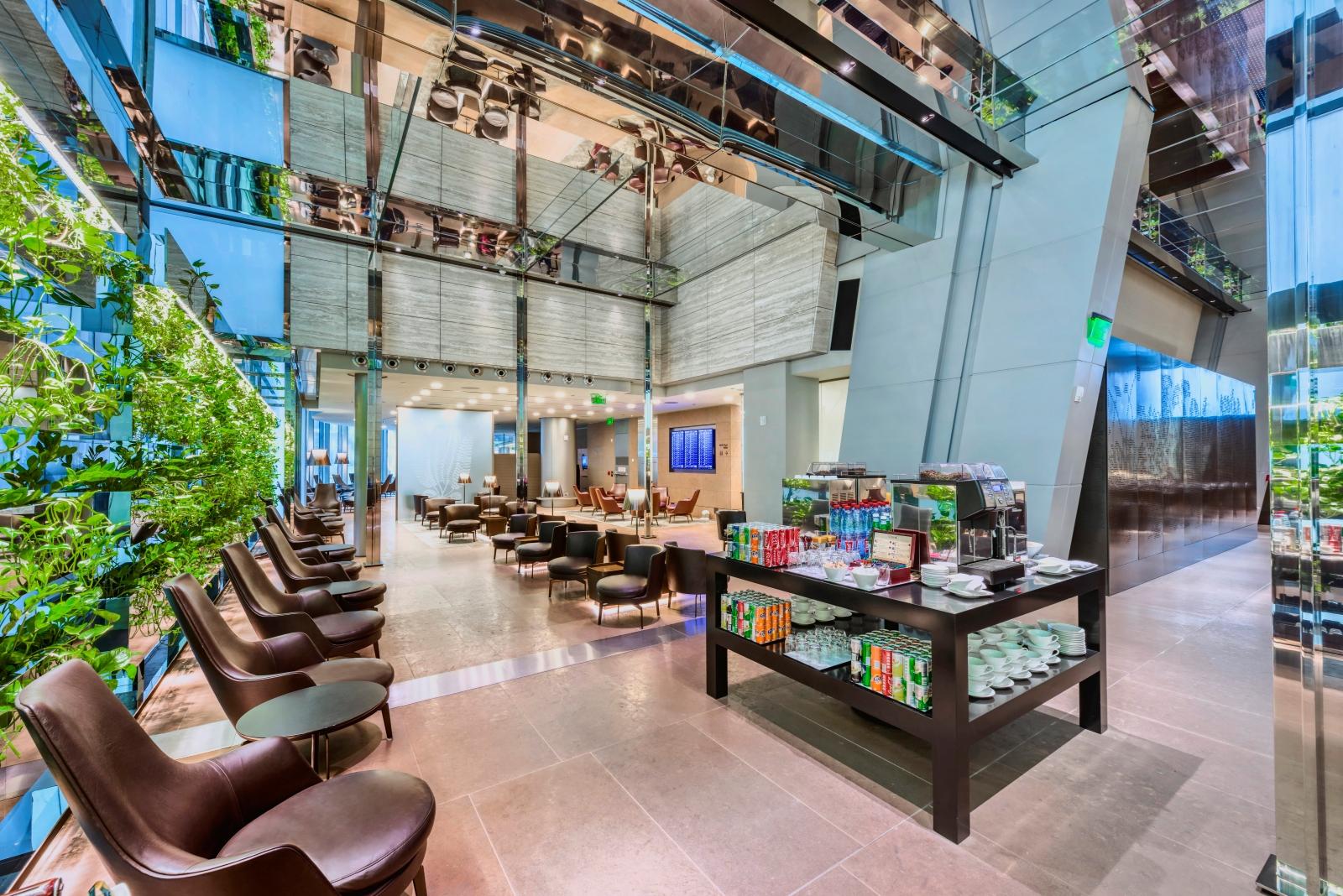 Al Maha Lounge (South Node), Doha Hamad International, Qatar Al Maha Lounge (South Node), Doha Hamad International, Qatar