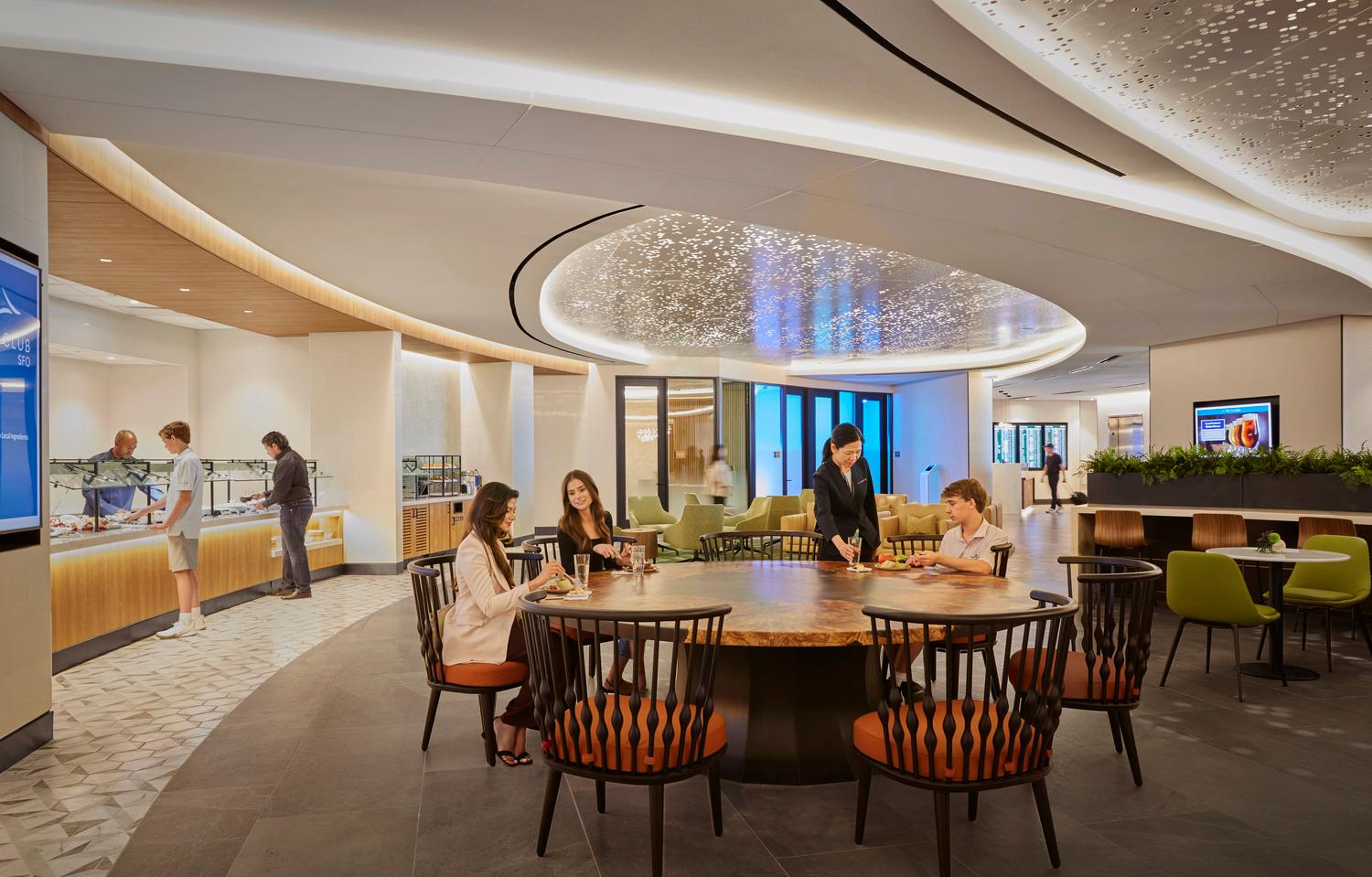 The Club SFO, San Francisco International, USA The Club SFO, San Francisco International, USA